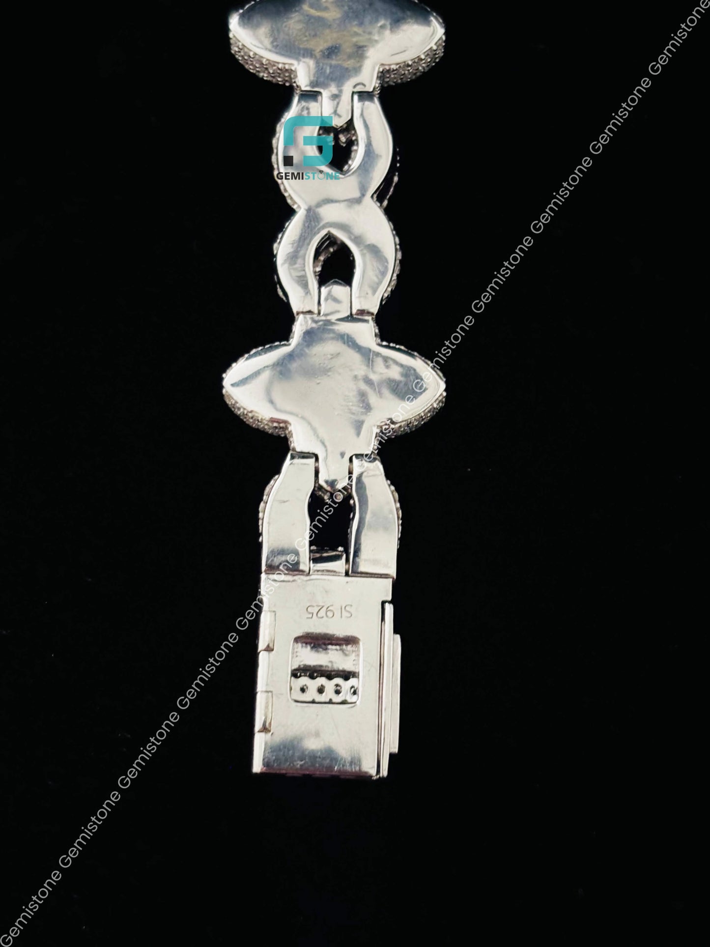 Marquise Moissanite Bracelet