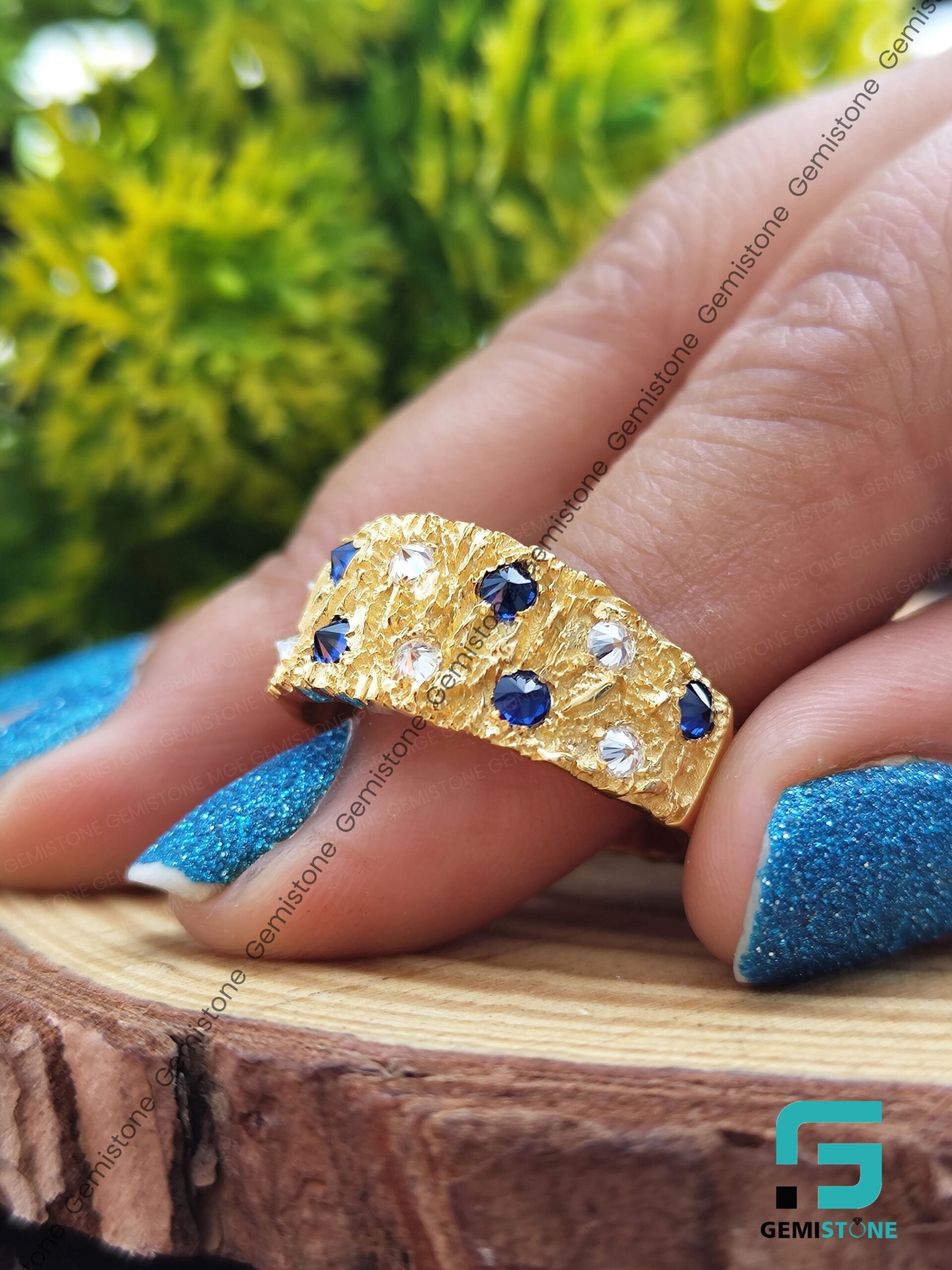 Men-Gold-Nugget-Ring