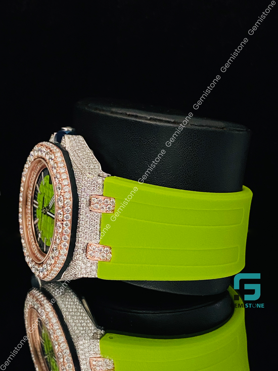 Men_s Moissanite Rapper Hip Hop Watch