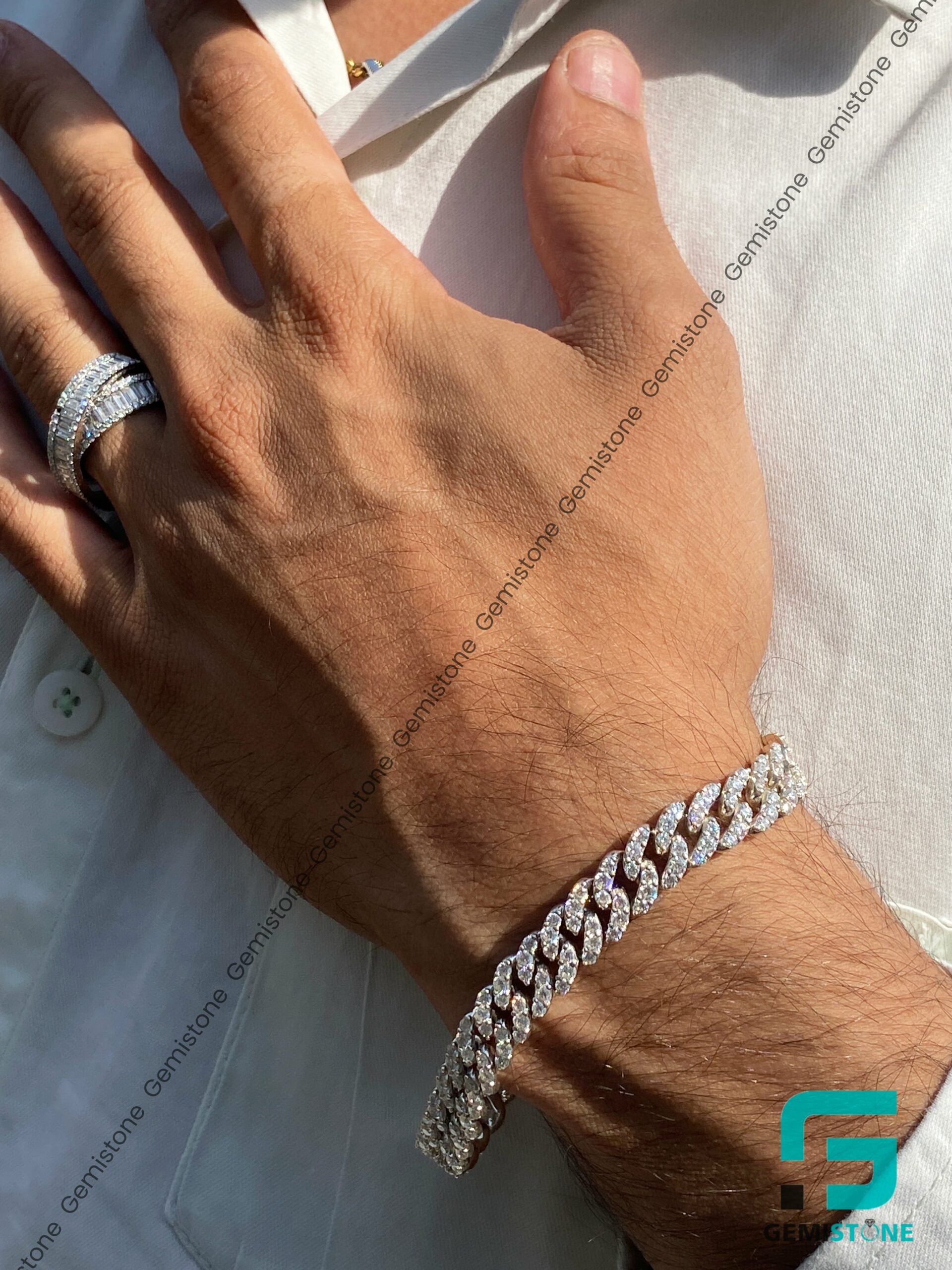 Mens-Cuban-Bracelet