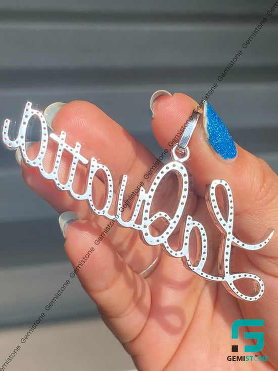 Buy Custom "LaQuatta" Diamond Name Pendant
