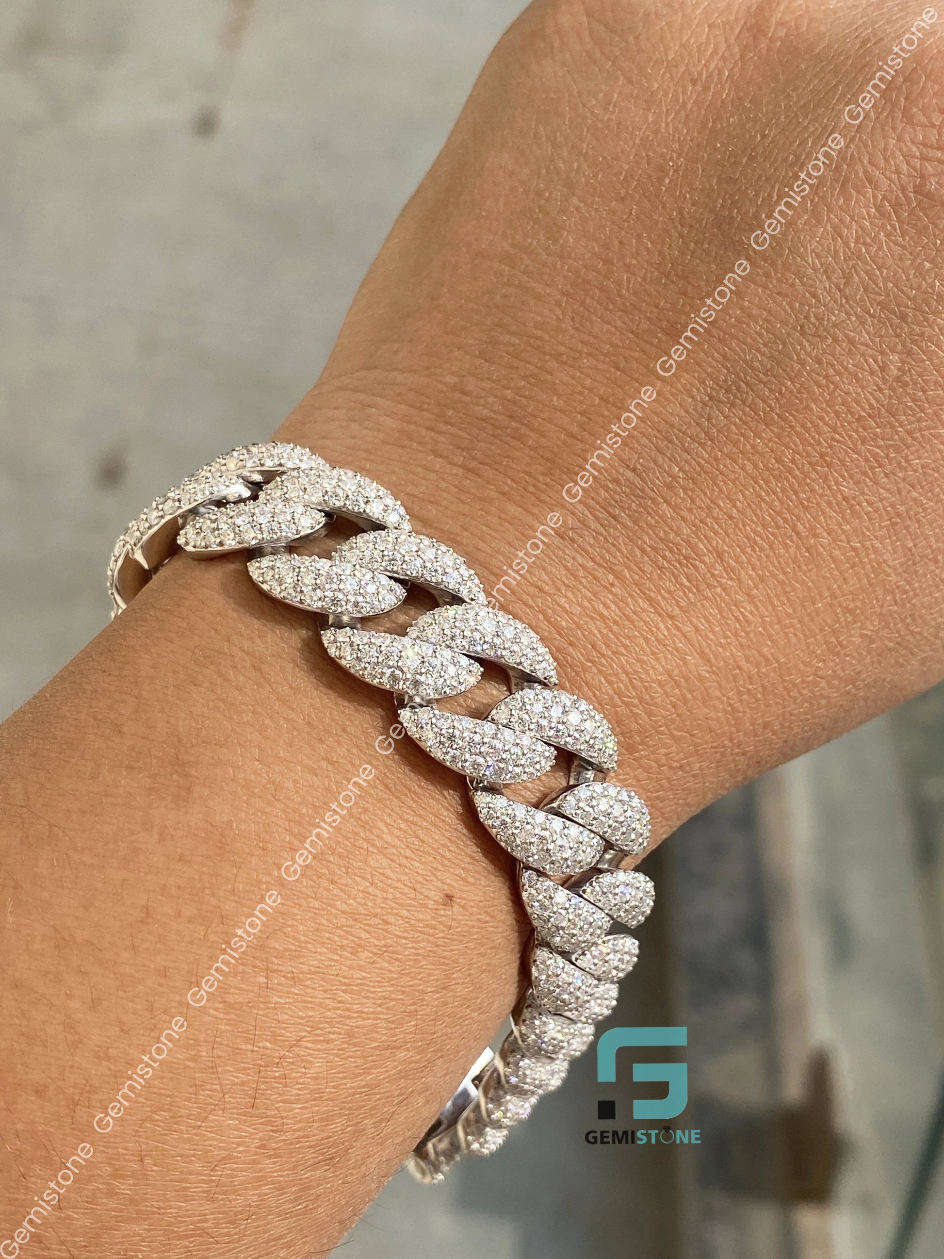 Miami Cuban Link Chain Bracelet for Men