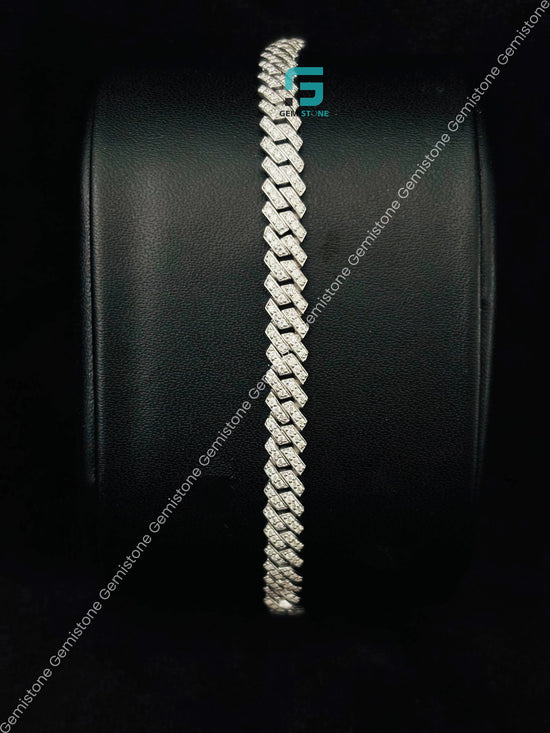 Miami Cuban Link Moissanite Bracelet