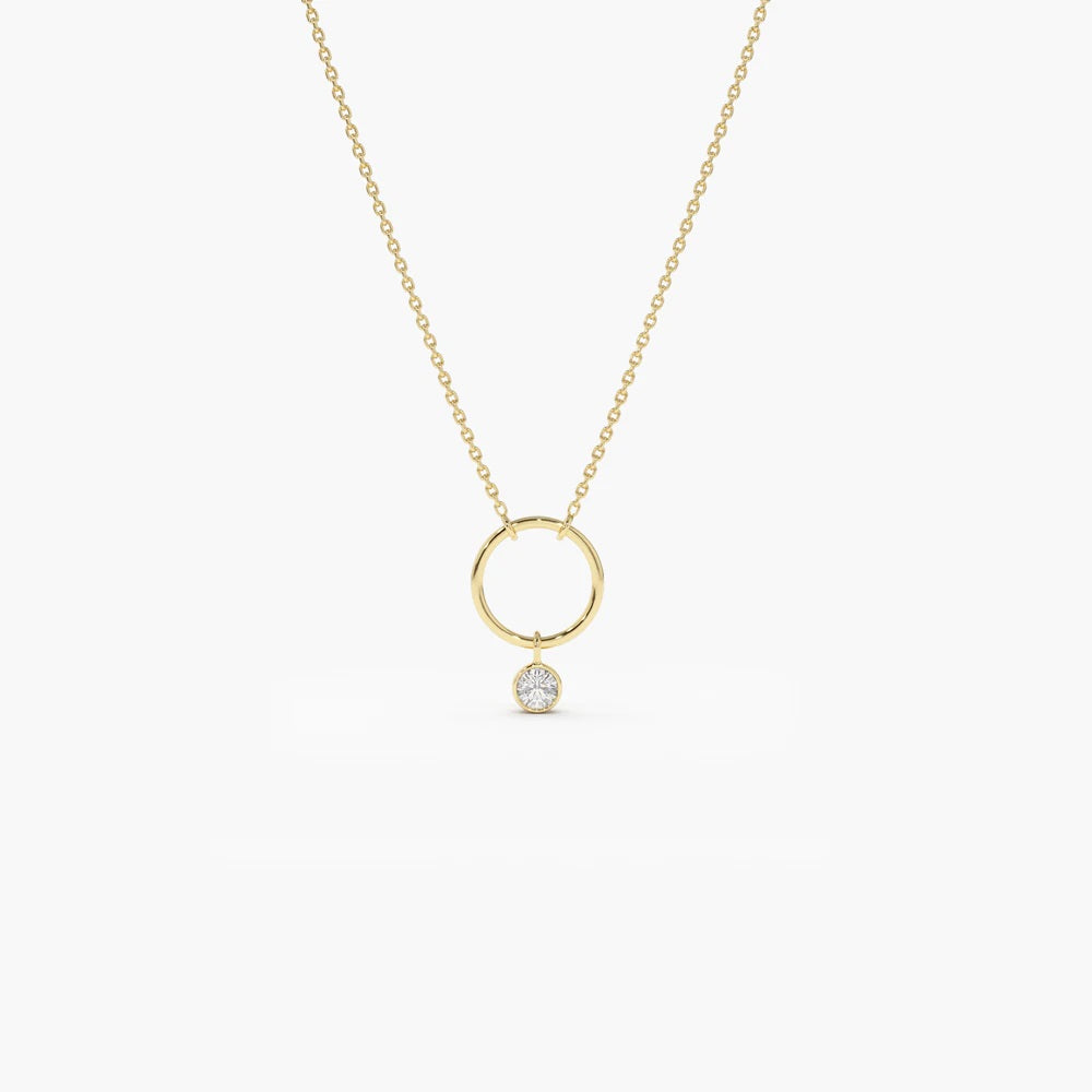 Minimalist-Enternity-Diamond-Necklace-gold