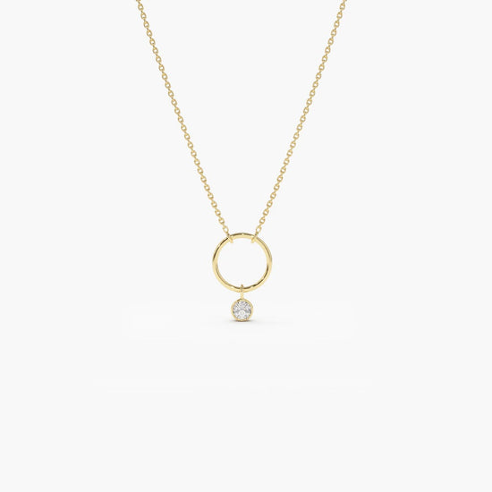 Minimalist-Enternity-Diamond-Necklace-gold