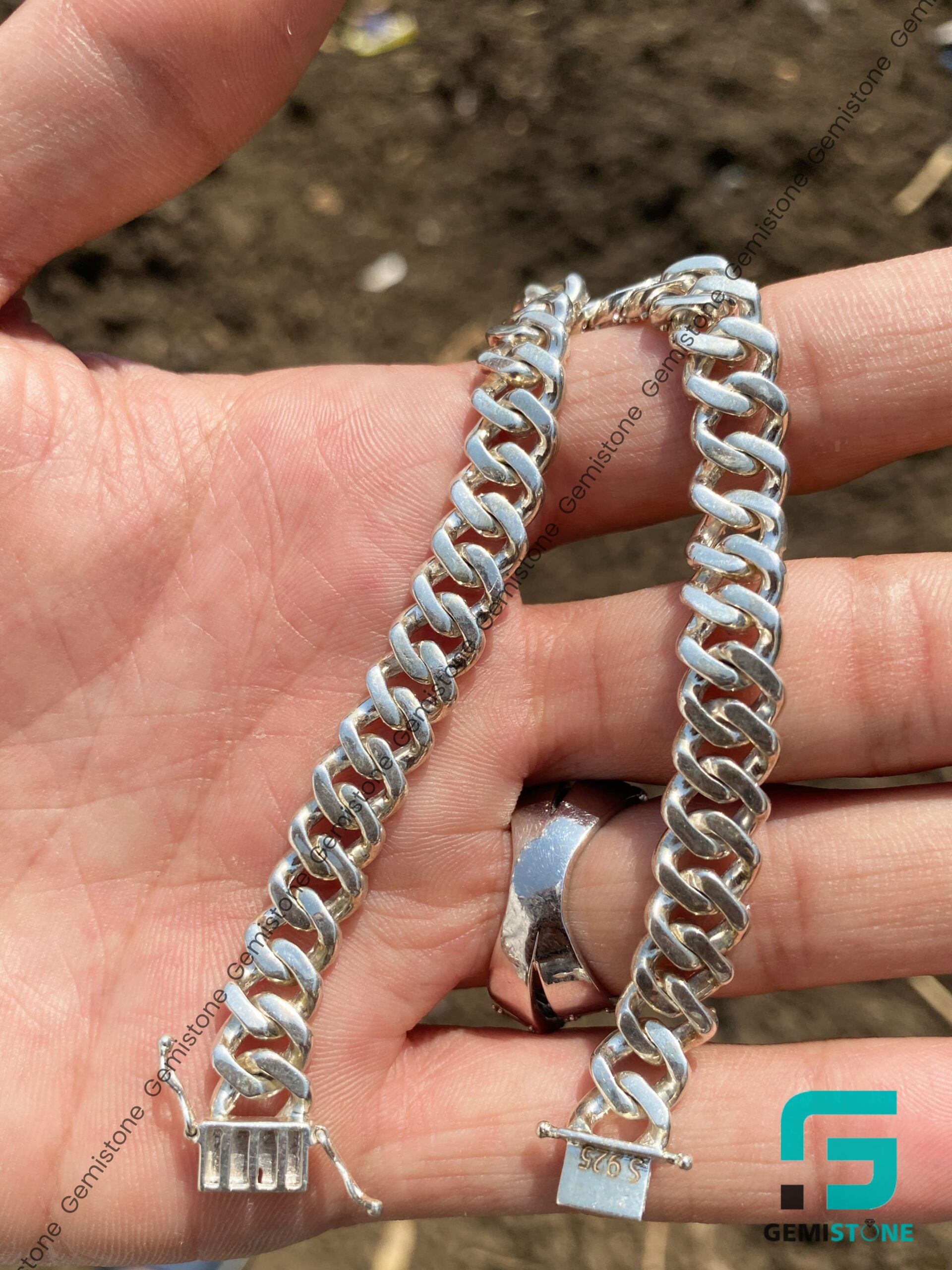 Moissanite-9mm-Cuban-Link-Chain-Bracelet
