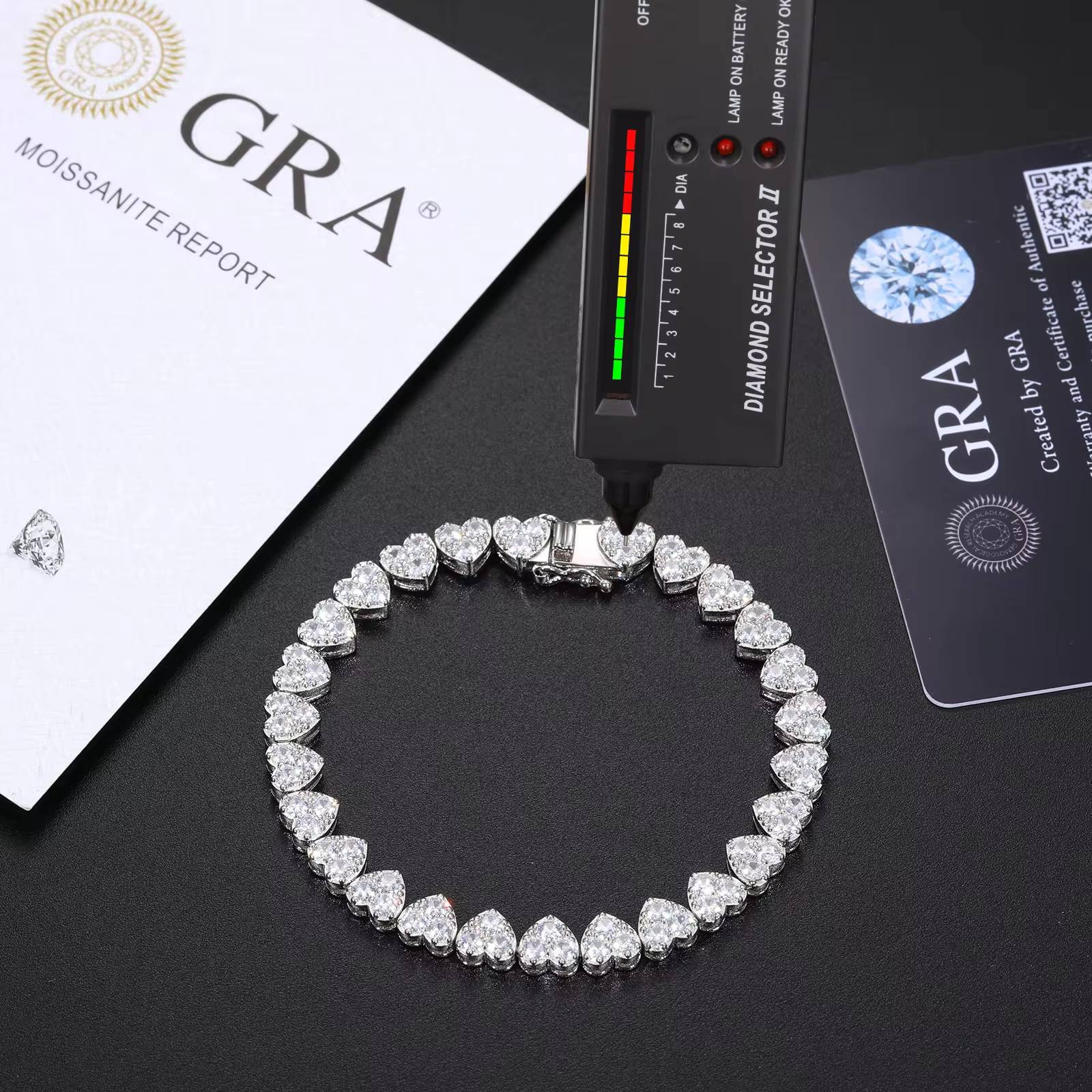Moissanite-Bracelet