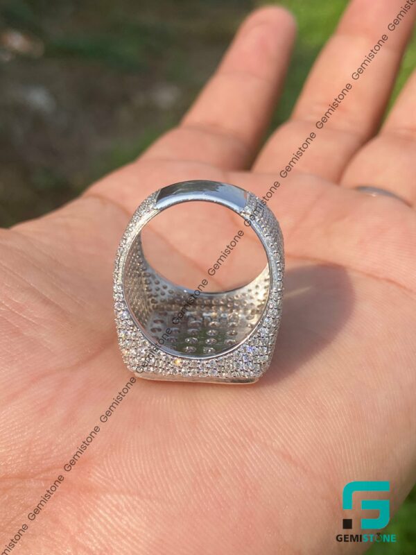 Signet VVS Diamond Custom Mens Iced Out Rings