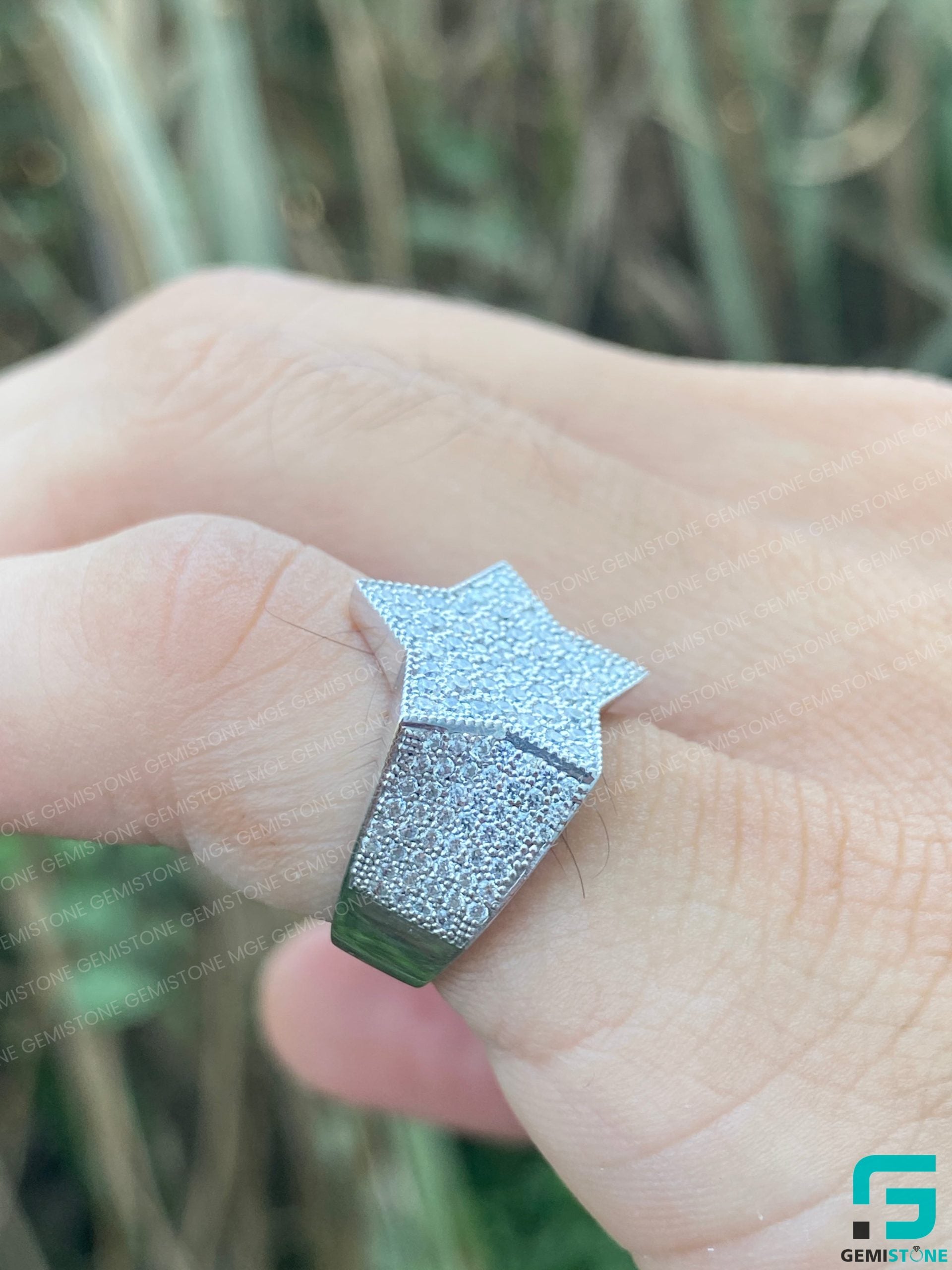 Moissanite-Diamond-Star-Ring-For-Men