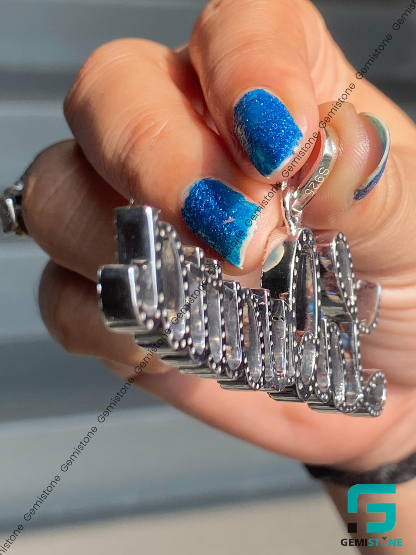 Buy Custom "LaQuatta" Diamond Name Pendant