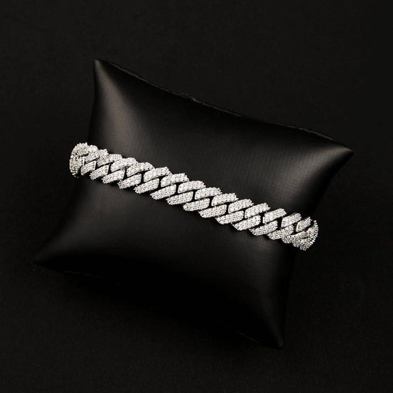 Moissanite-Prong-Cuban-Link-Bracelet