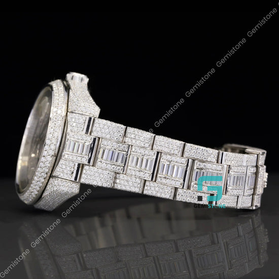 Moissanite-Rolex-Diamond-Watch
