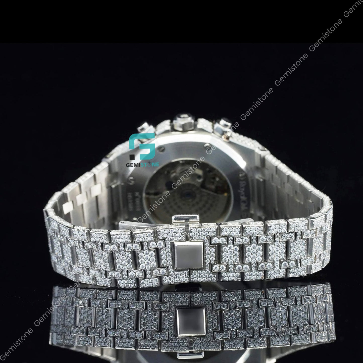 Chronograph Multi Dial Custom Hip Hop Moissanite VVS Watch