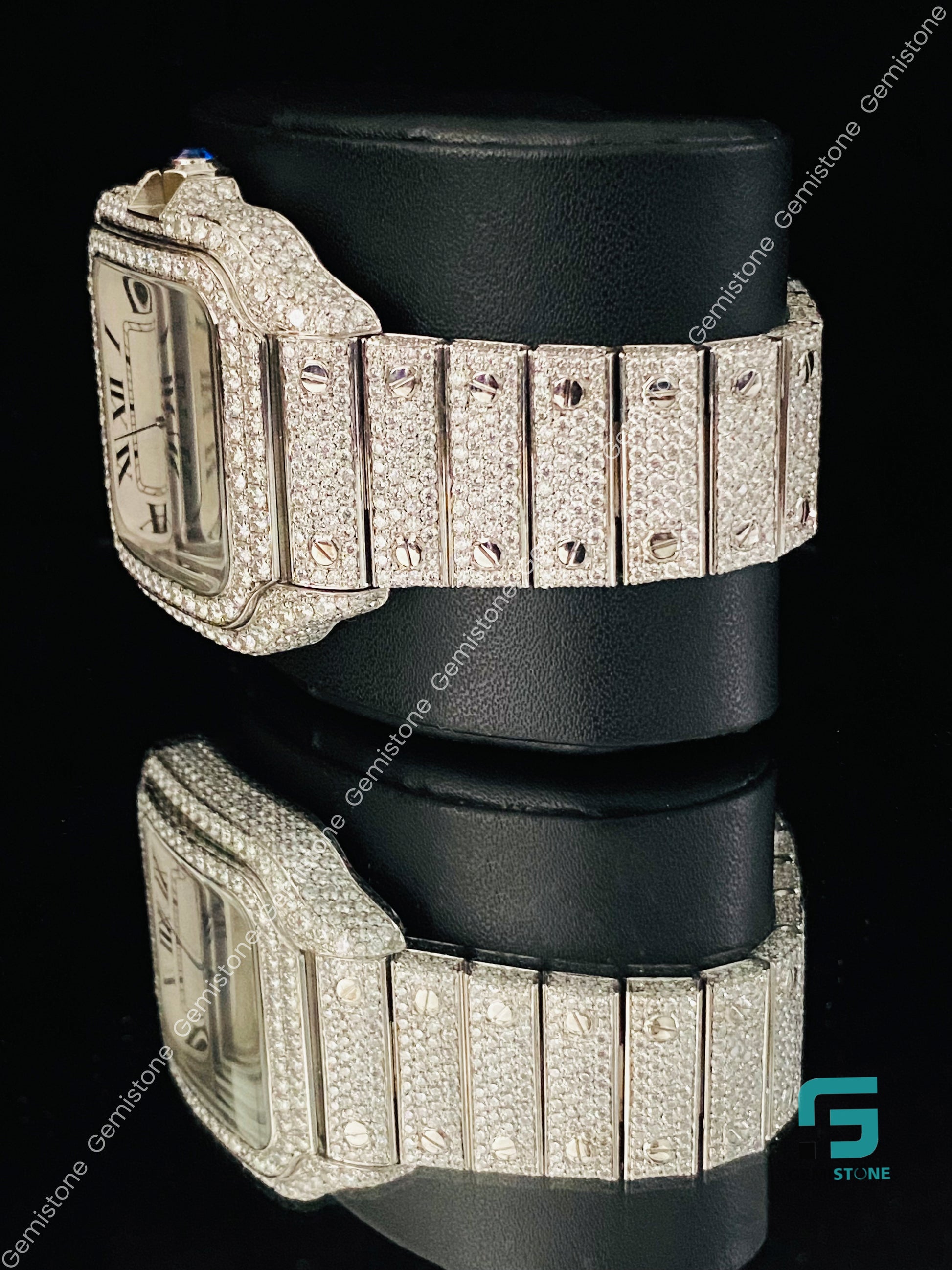 Moissanite Diamond Wrist watch