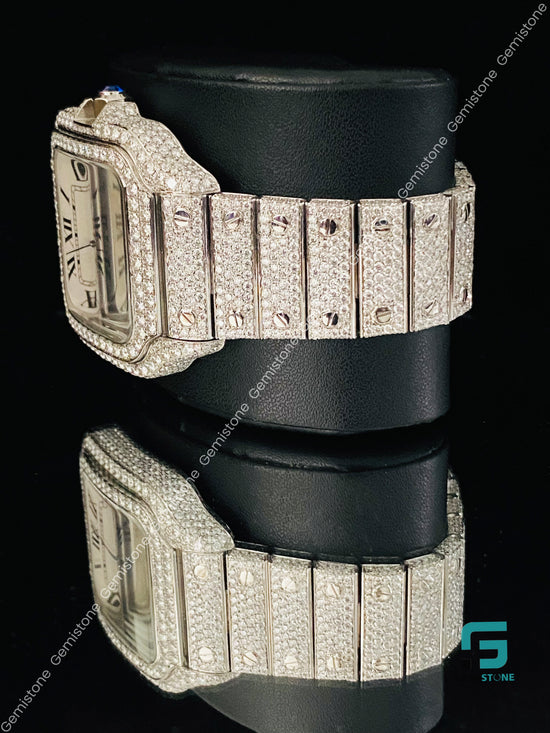 Moissanite Diamond Wrist watch