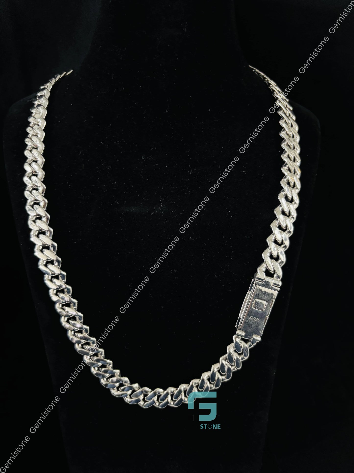 Moissanite 925 Hip Hop Iced Out Cuban Chain