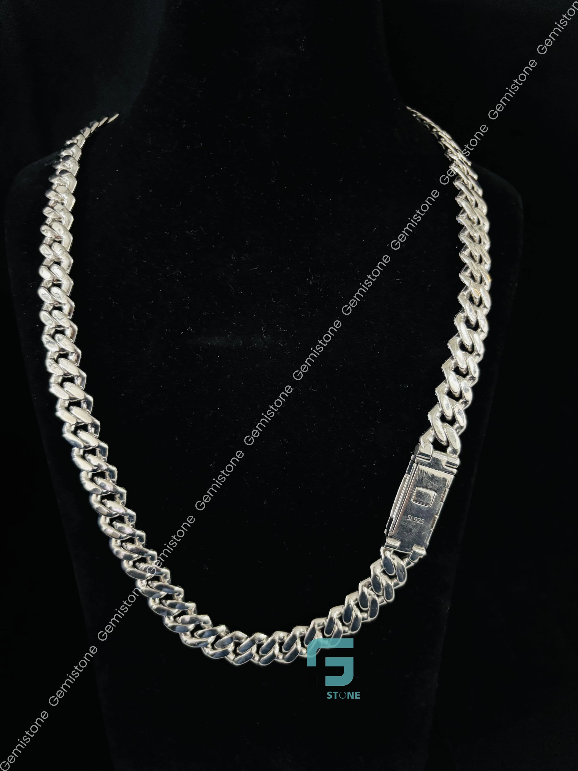 Moissanite 925 Hip Hop Iced Out Cuban Chain