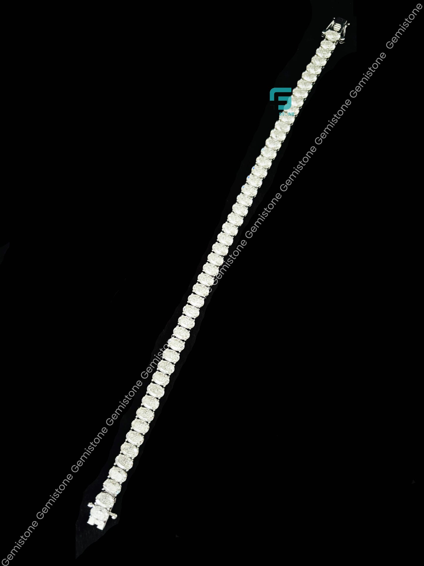 Moissanite Diamond Hip Hop Tennis Bracelet