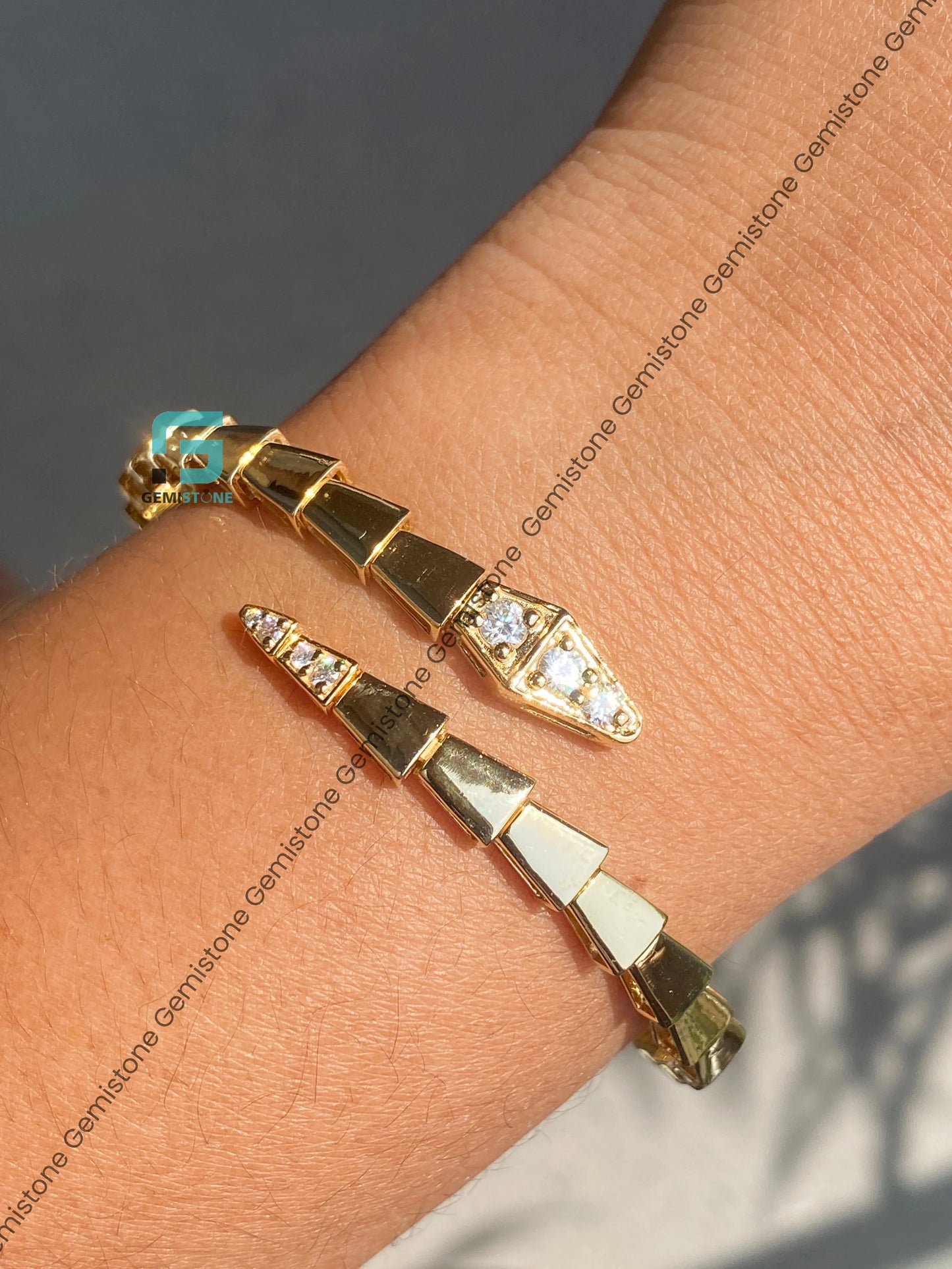 Moissanite Hip Hop Bust Down Iced Out Bracelet