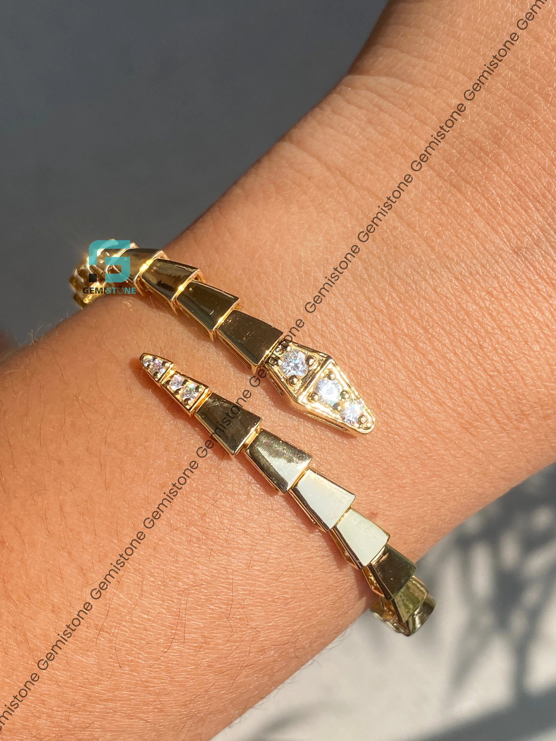 Moissanite Hip Hop Bust Down Iced Out Bracelet