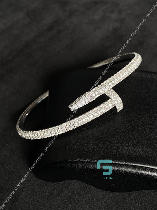 Moissanite Hip Hop Catier Bracelet