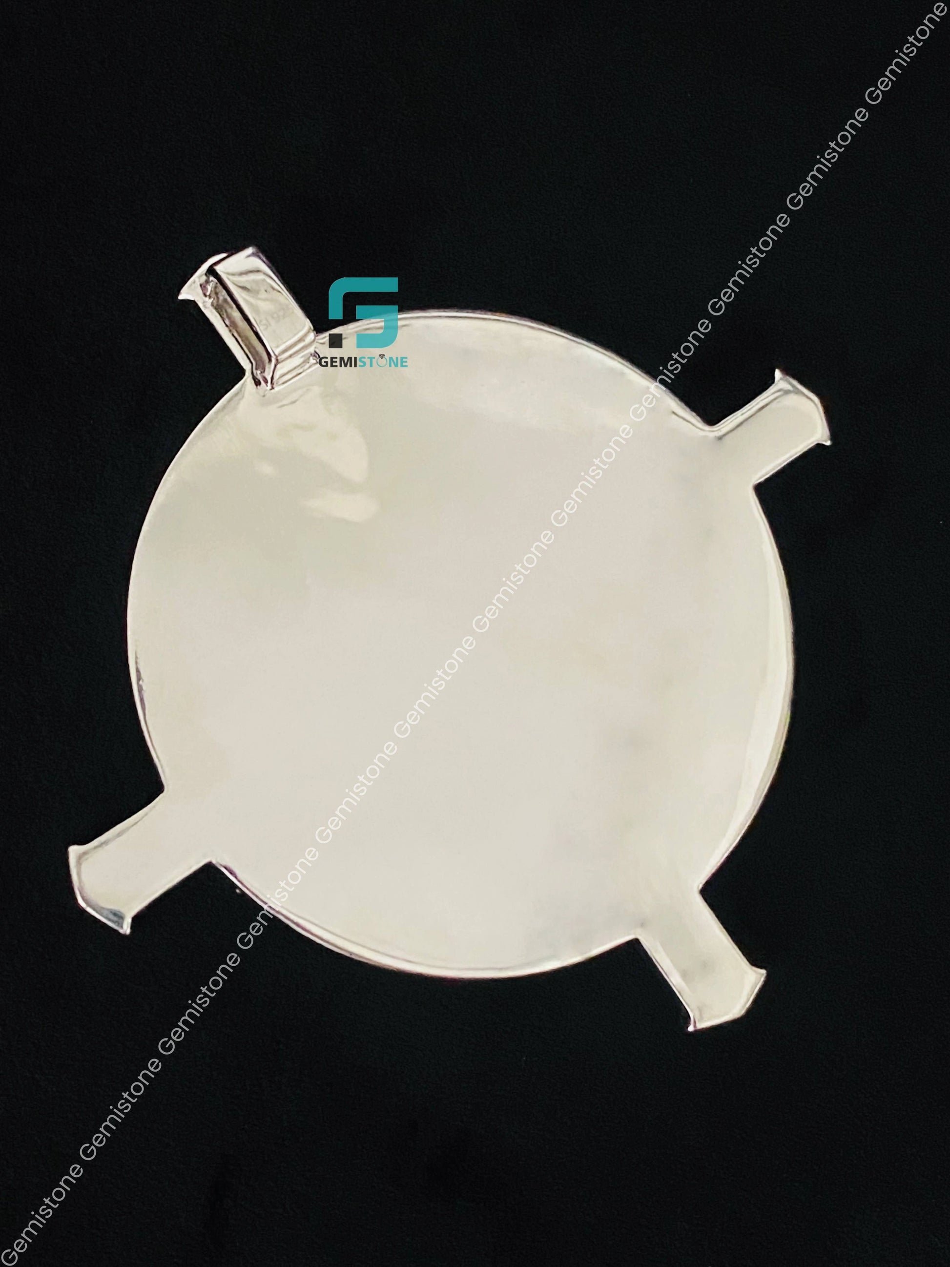 Moissanite Hip Hop Iced Out Studded Pendant