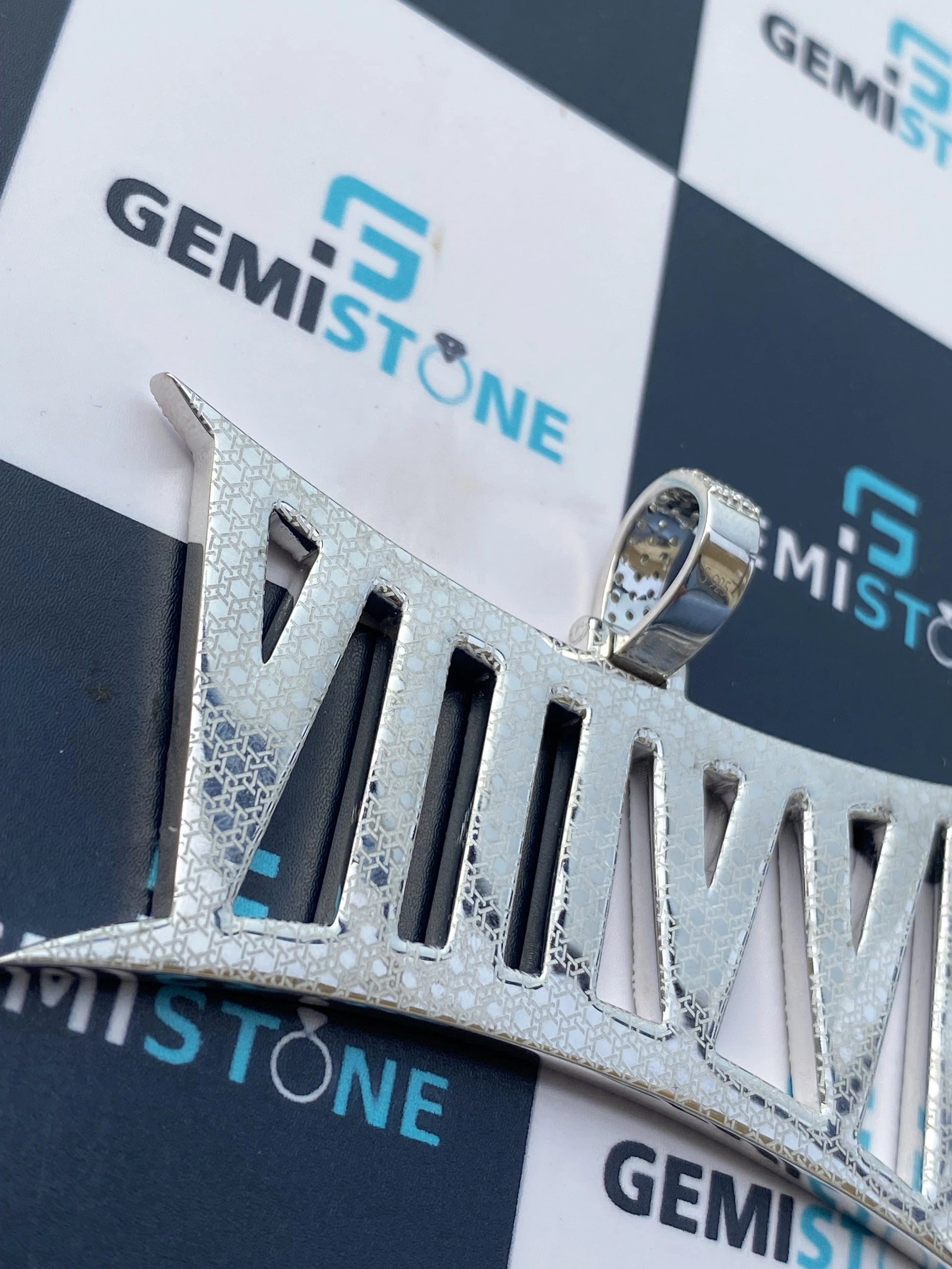 Moissanite Hip Hop Luxury Rapper Pendent