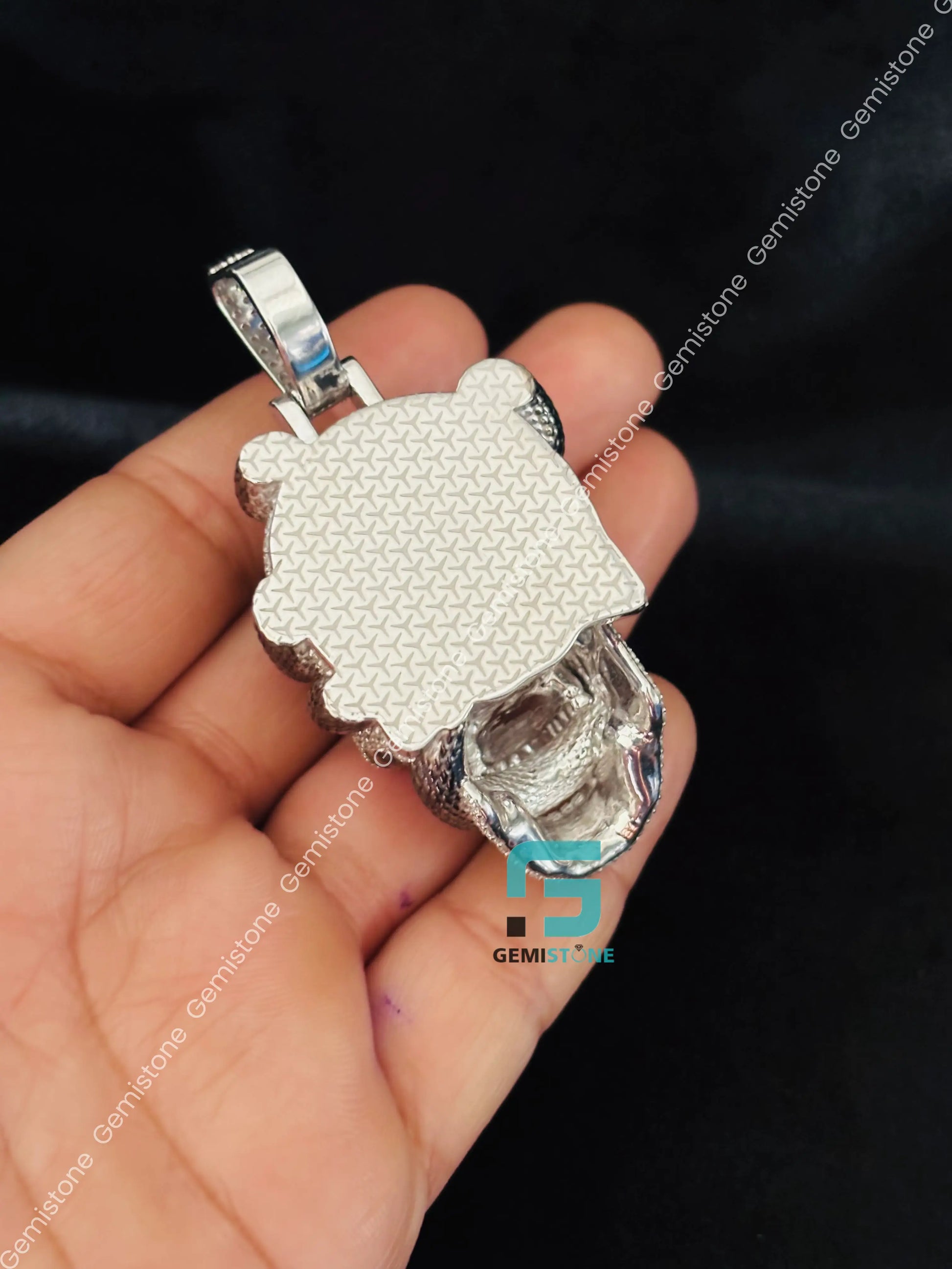 Moissanite Iced Out Hip Hop Snake Pendant For Men