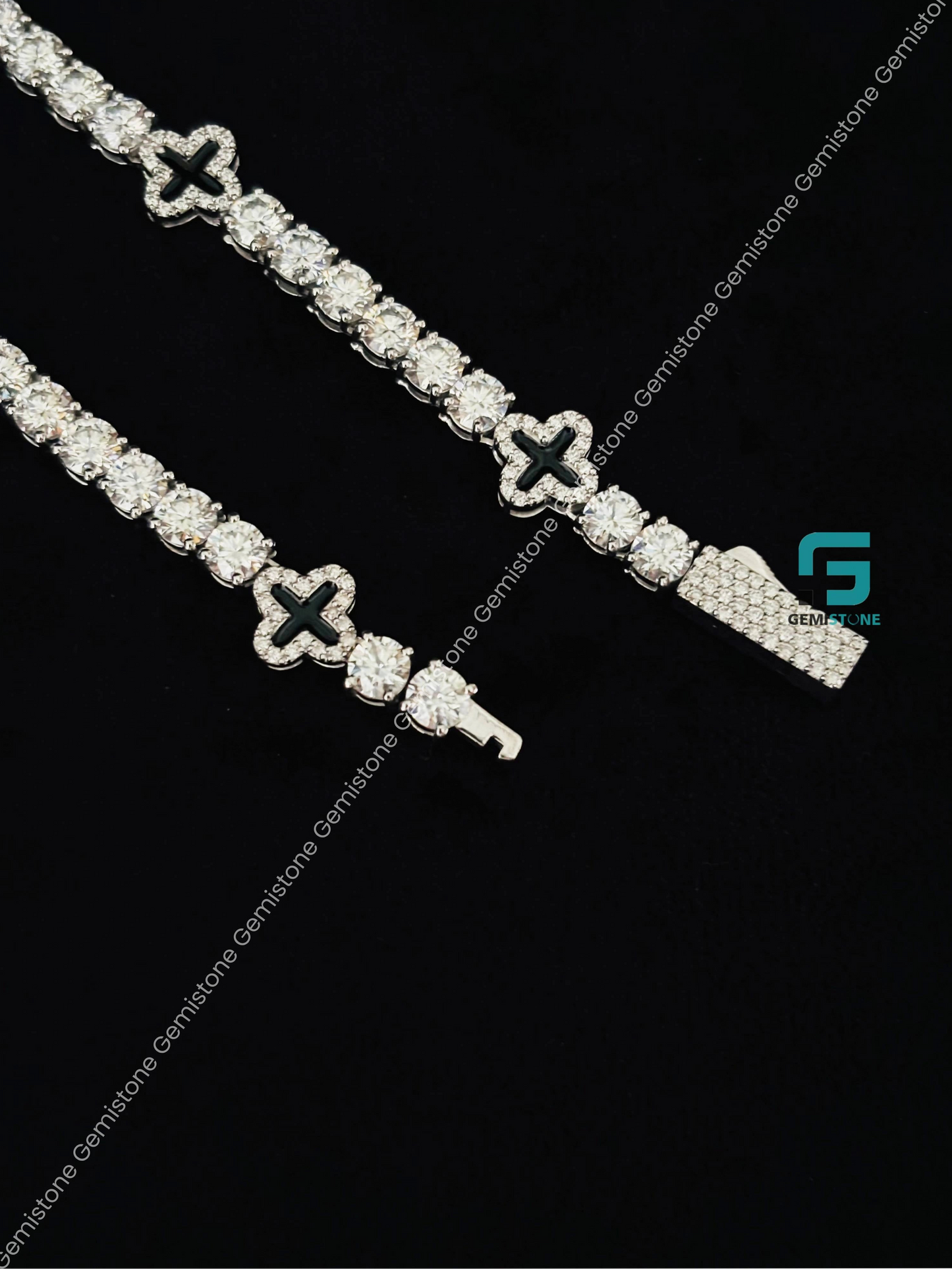 Moissanite Lucky Charm chain
