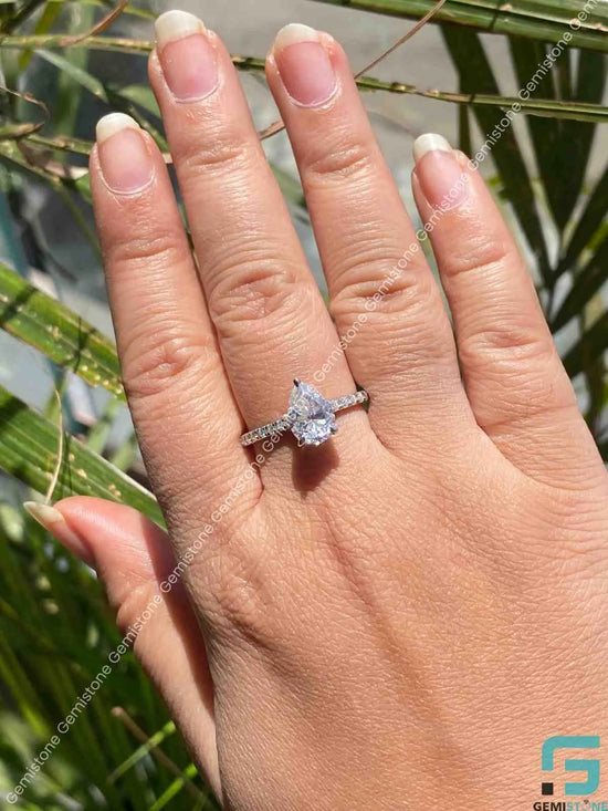 Moissanite Ring For Her