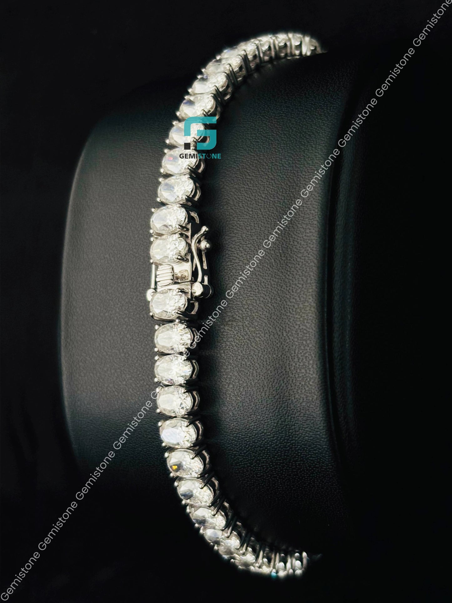 Moissanite Tennis Luxury Bracelet For Women