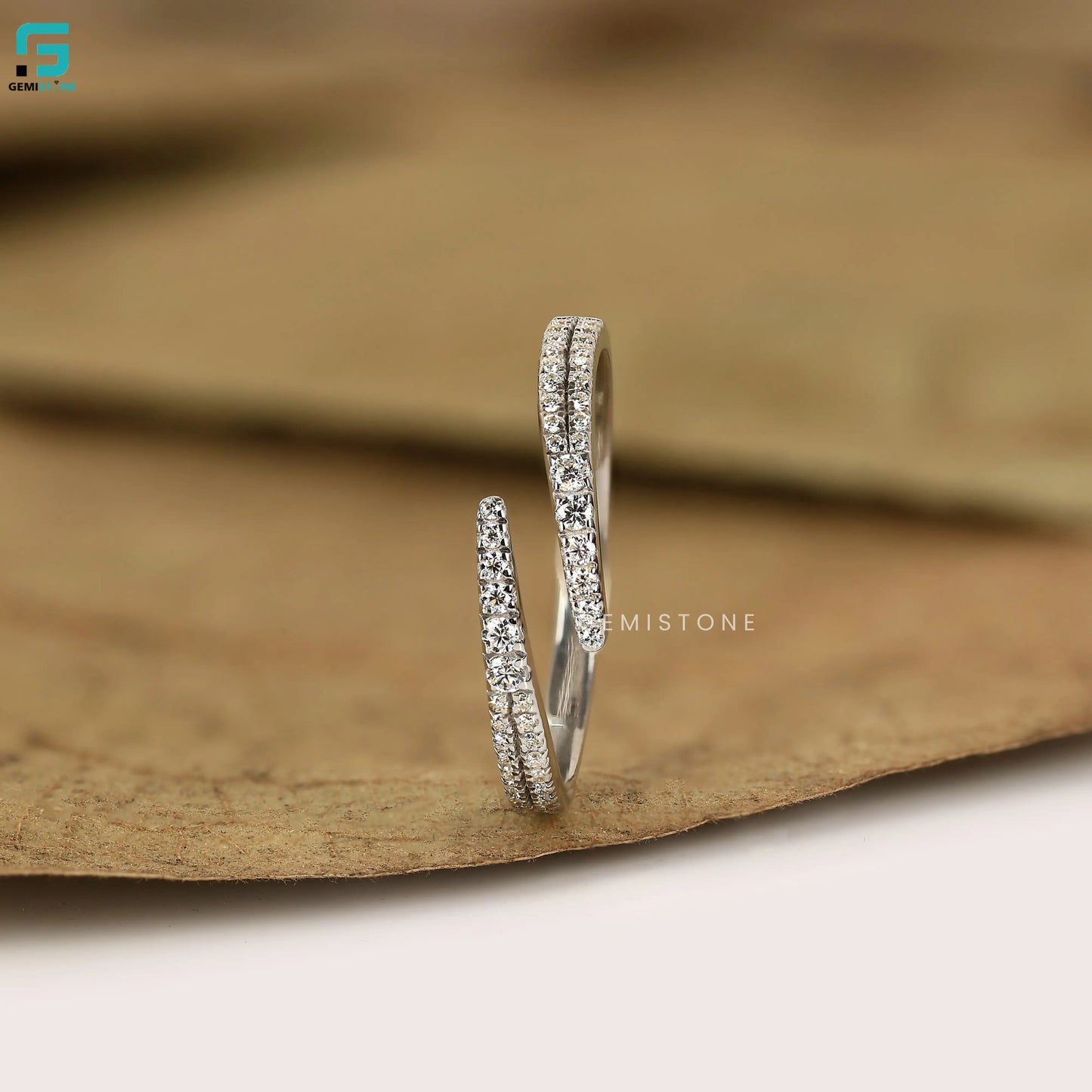 Open Gap Spacer Minimal Stacking Bypass Wrap Band 