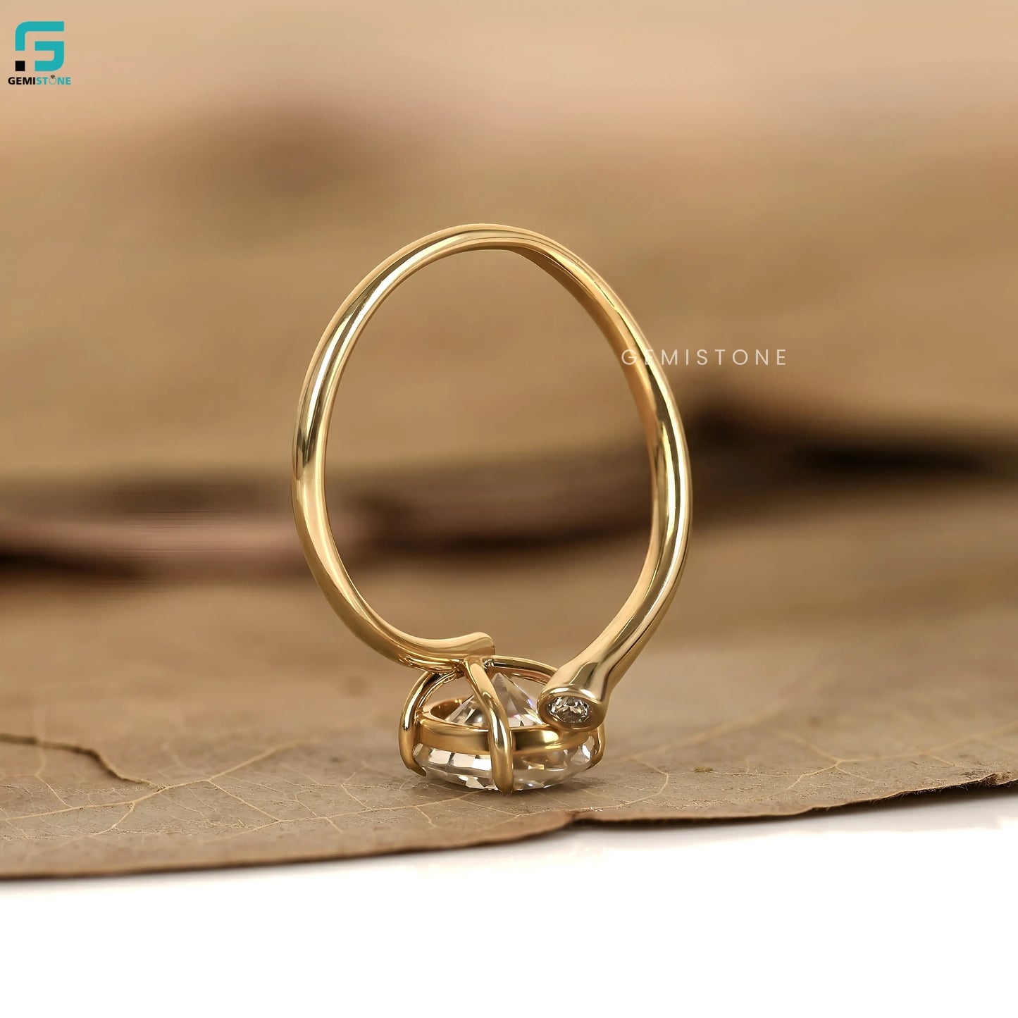 Oval And Round Toi Et Moi Lab Grown Diamond Engagement Ring For Women