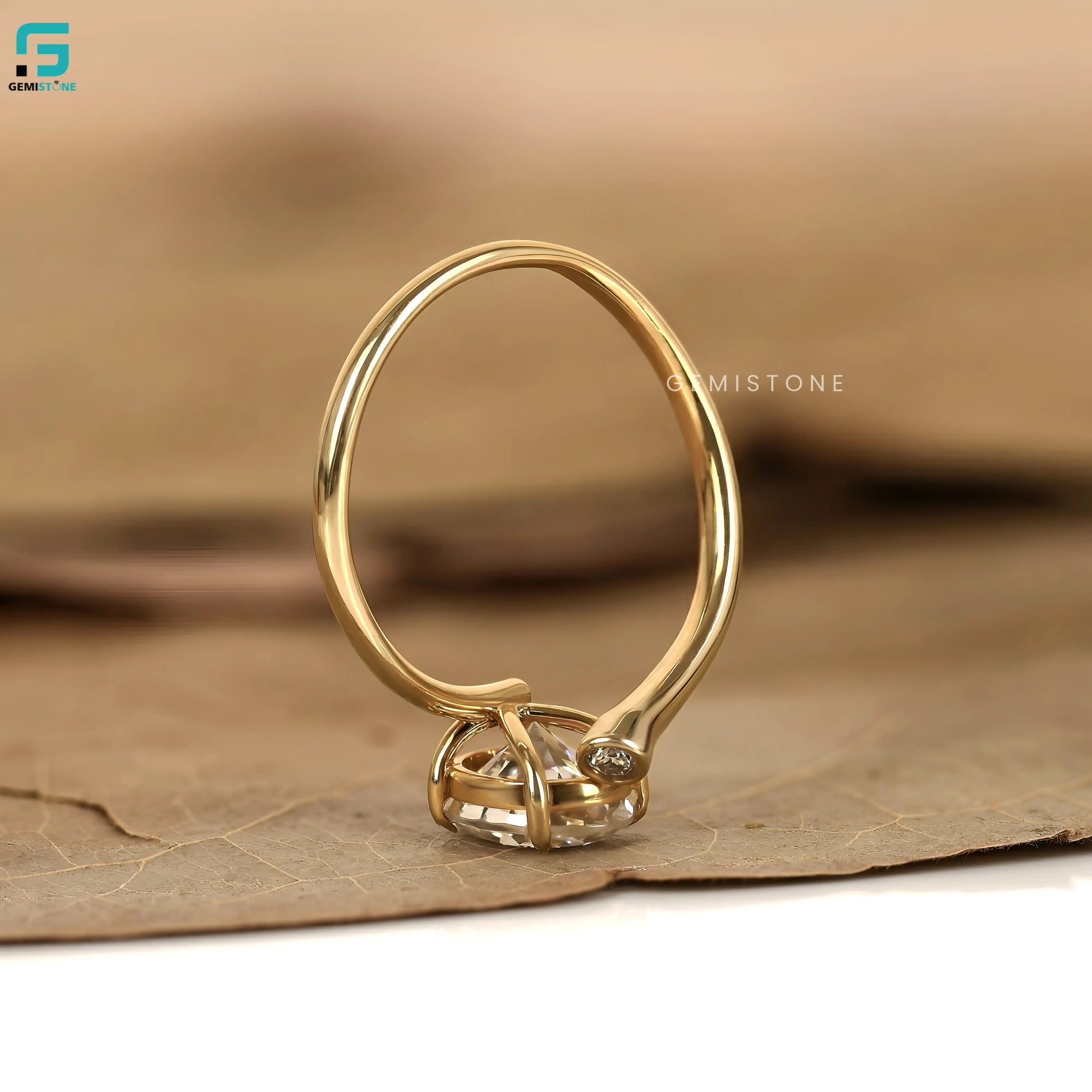 Oval And Round Toi Et Moi Lab Grown Diamond Engagement Ring For Women