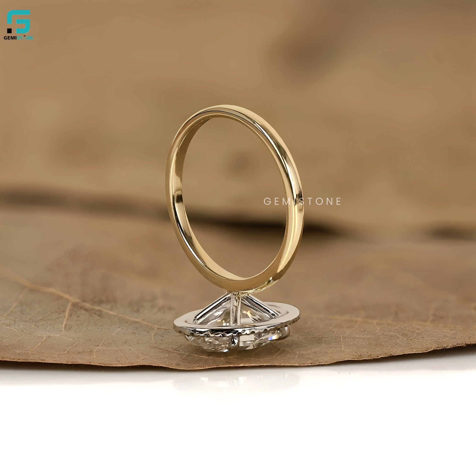 Oval Cut Diamond Halo Ring