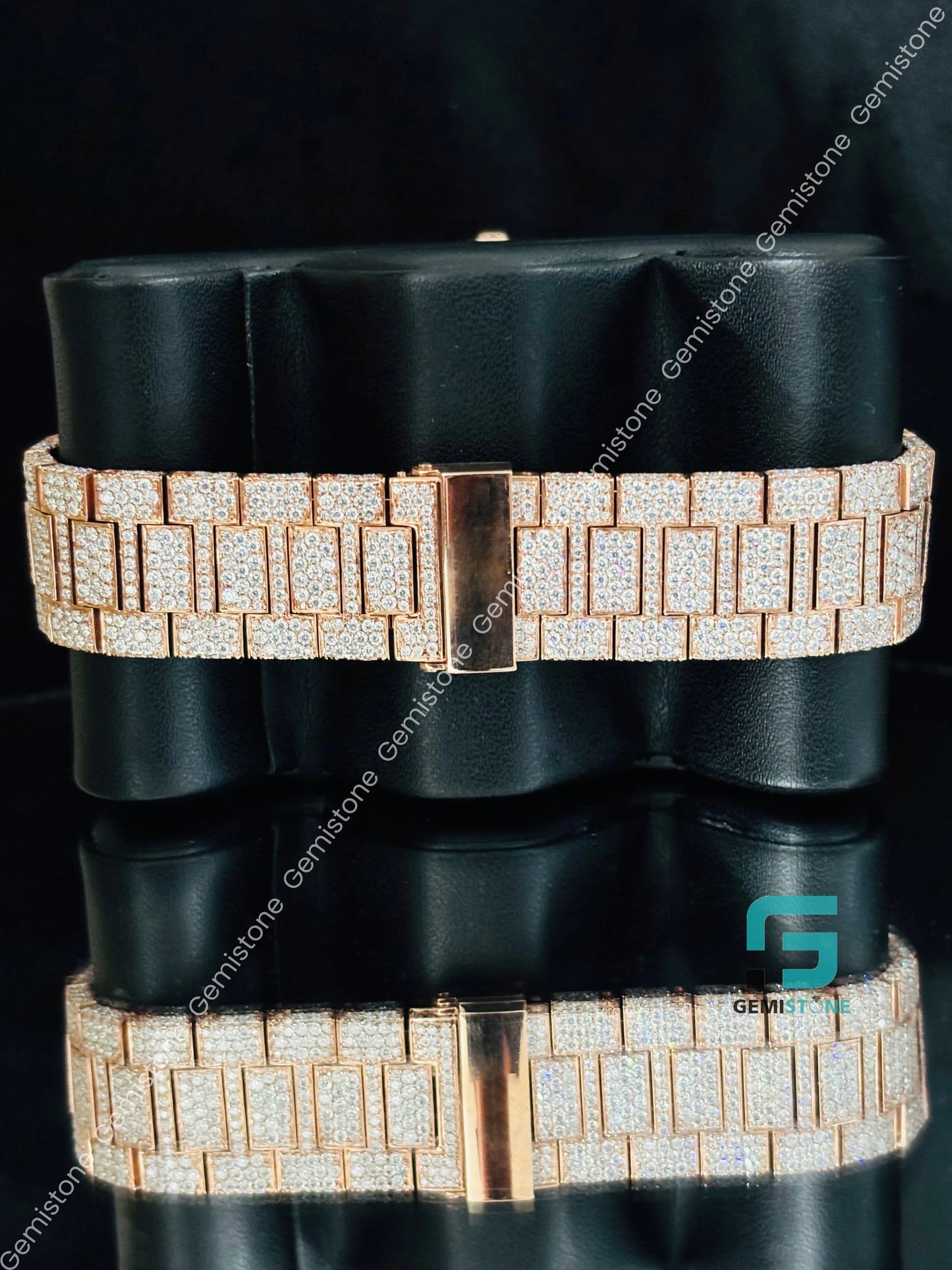 Patek Rose Gold Plated Rapper Watch