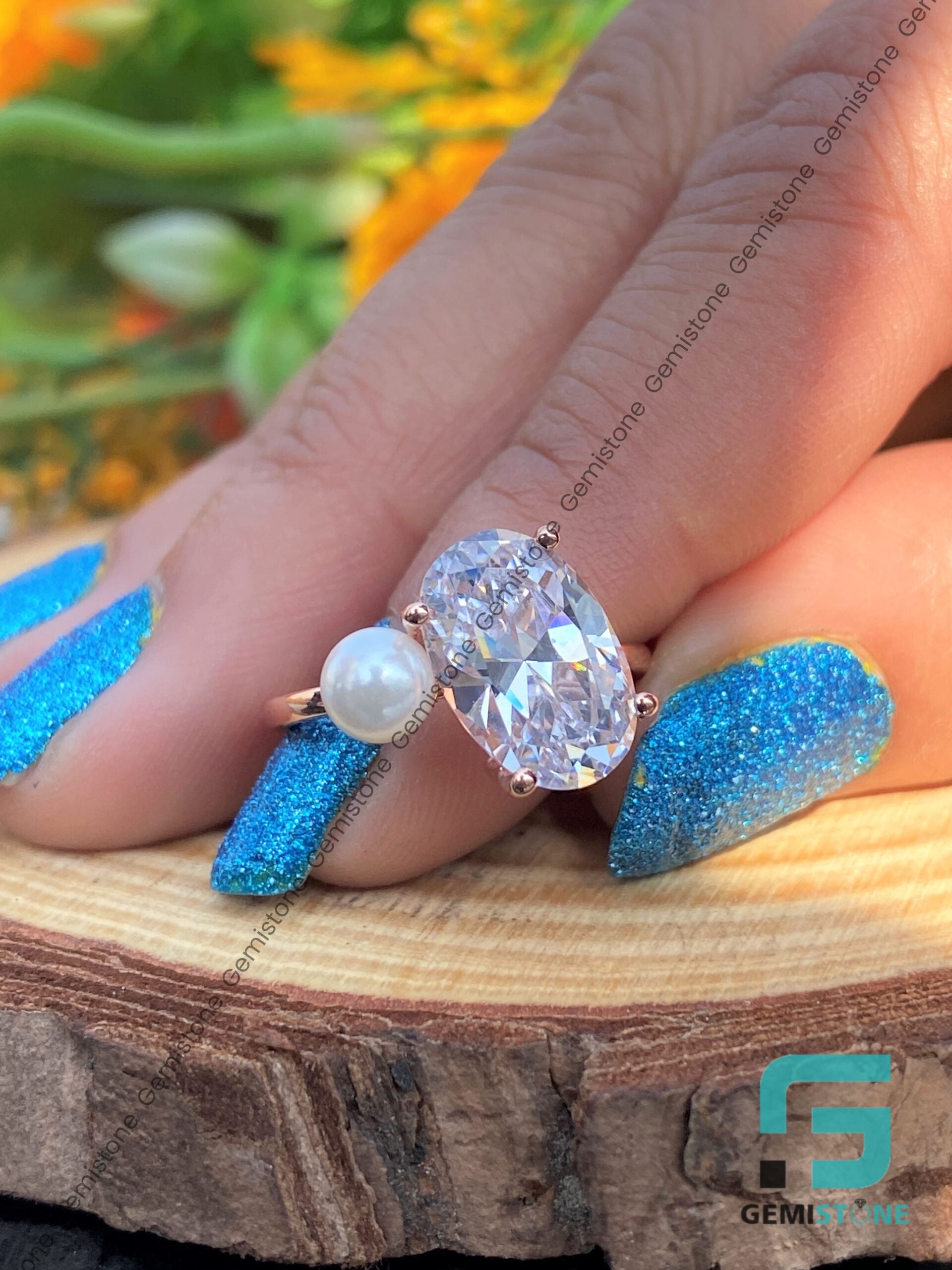 Pearl-or-Diamond-Ring