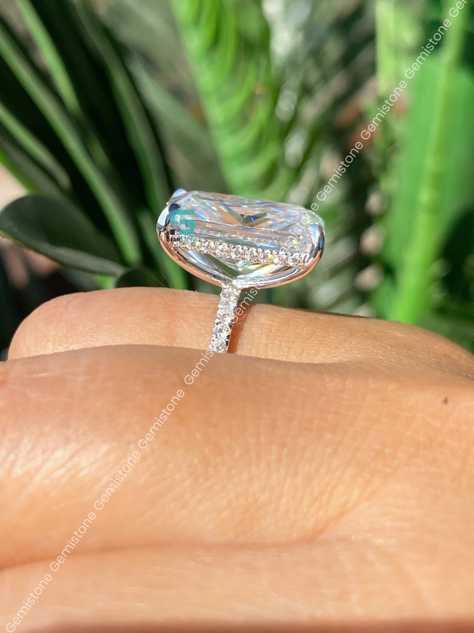 Radiant Engagement Ring For Her