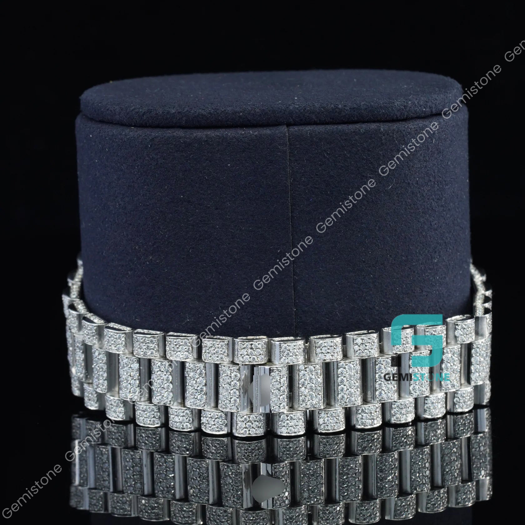 Rapper-Moissanite-Watch