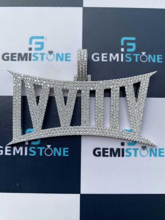 Rapper Moissanite Hip Hop Pendent