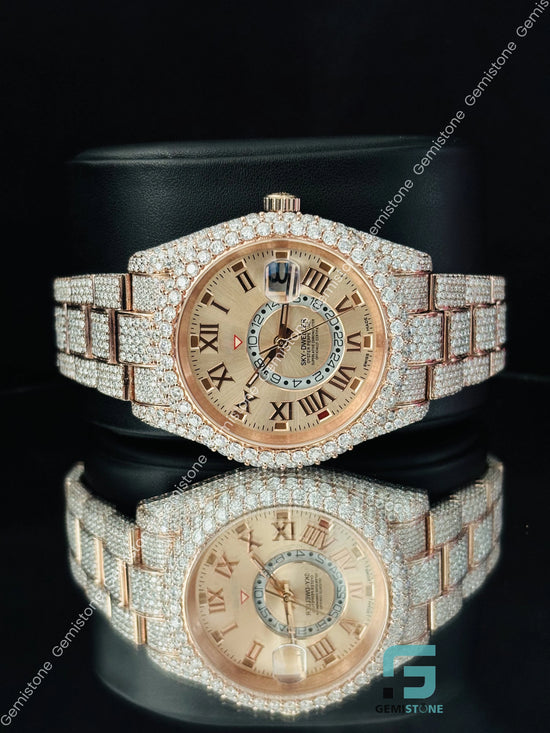 Rappers Moissanite Iced Out Luxury Watch