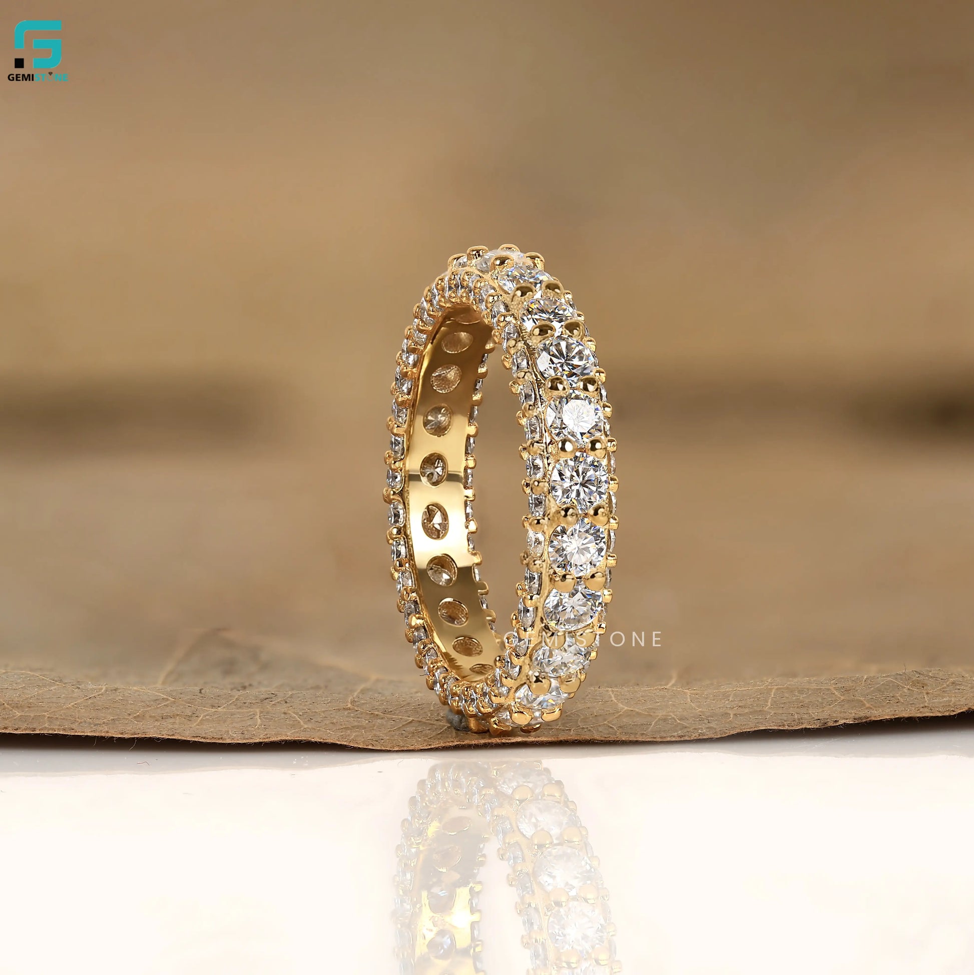 Real Lab Grown Diamond Full Eternity Ring