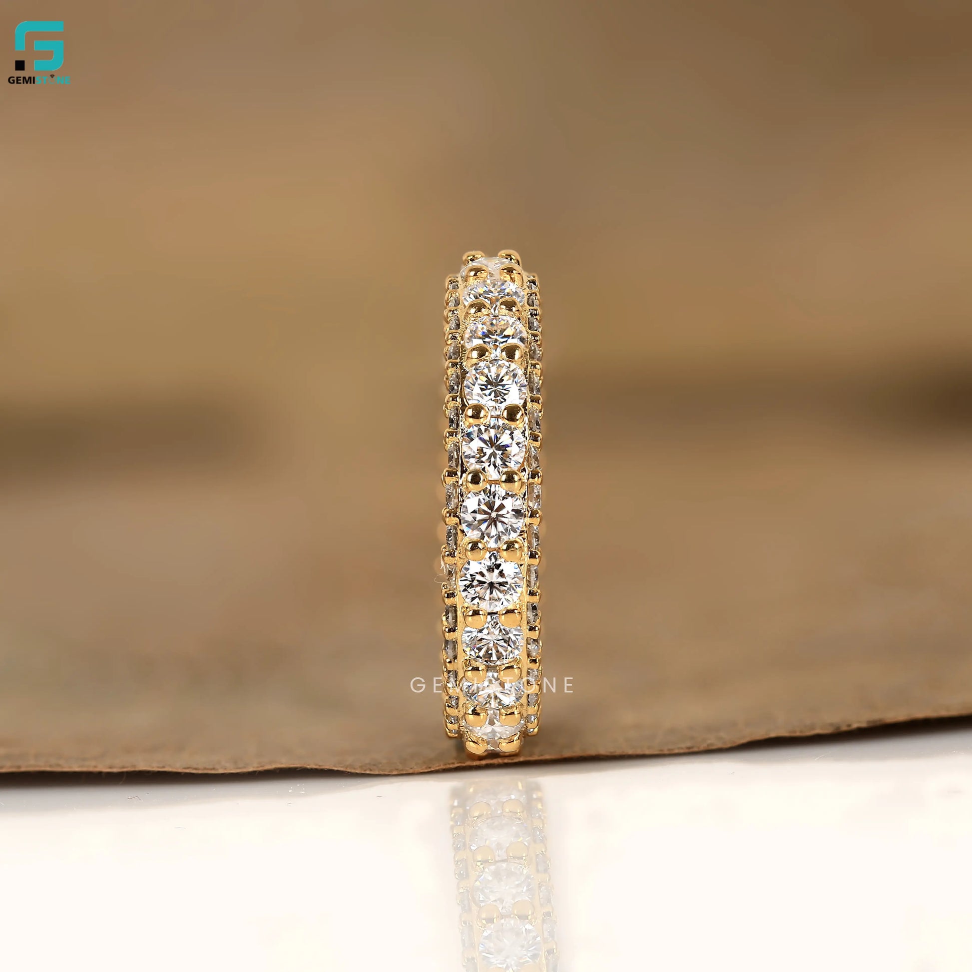 Real Lab Grown Diamond Full Eternity Ring For Women