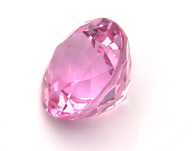 11.00MM [5.0CT] Pink Round Excellent Cut Loose Moissanite