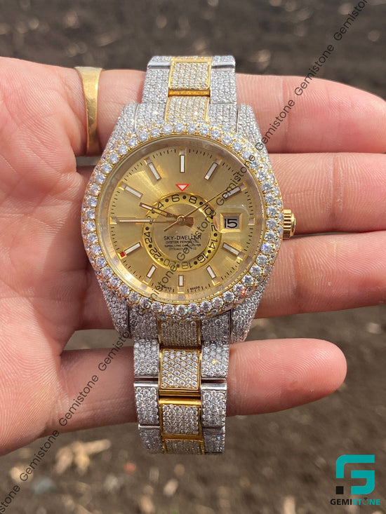 Sky-Dweller-Mens-Wrist-Diamond-Watch-min