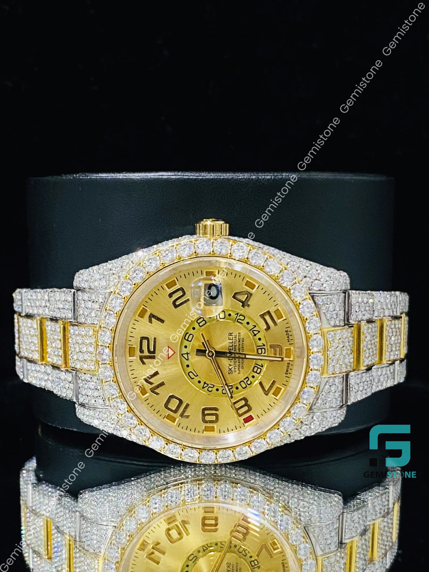 Sky Dweller Moissanite Watch