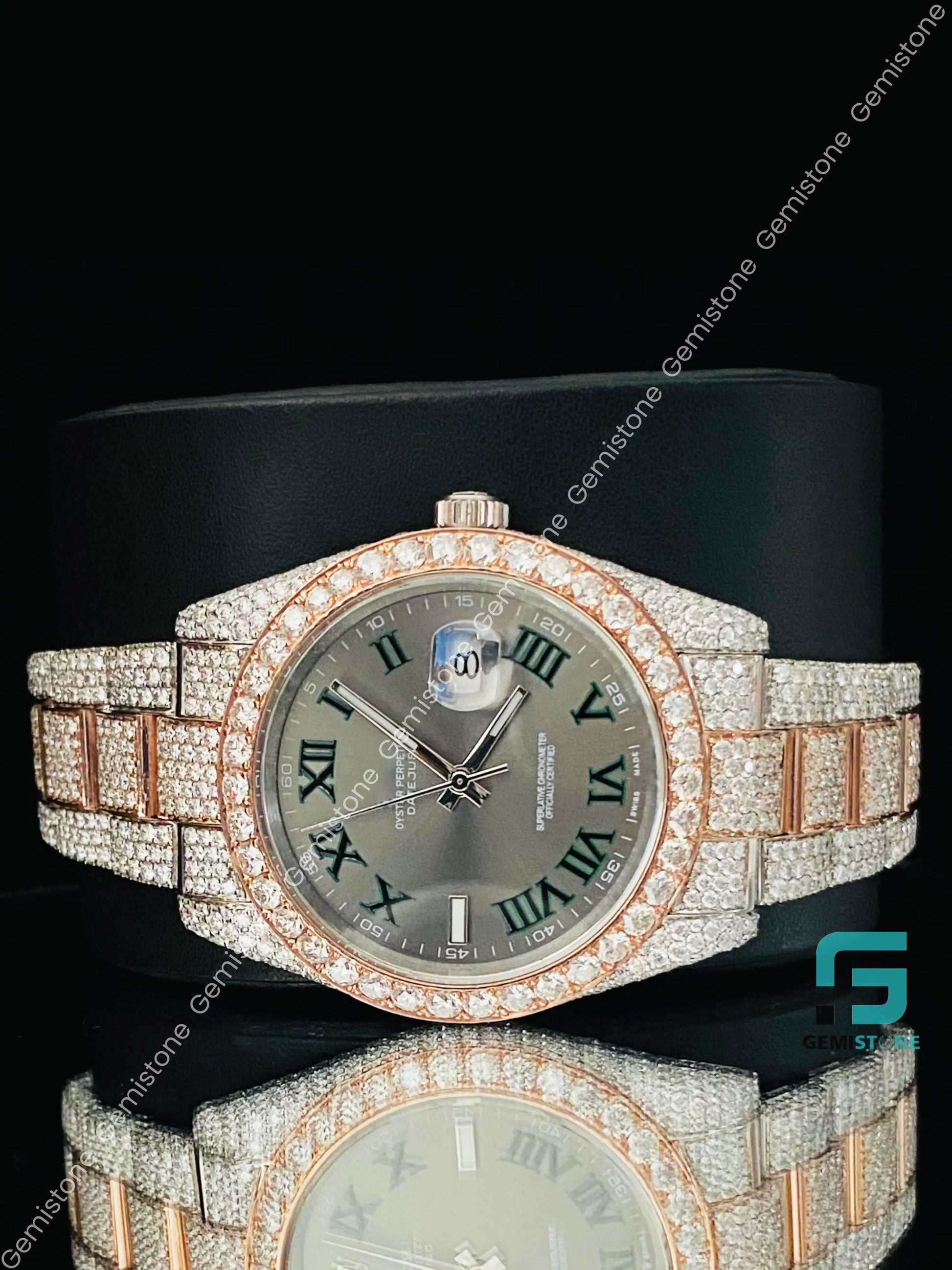 Slate Green Dial Luxury Watch