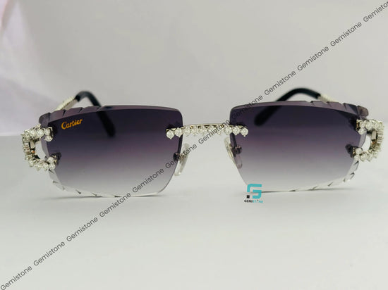 Smoke Gradient Moissanite Glasses