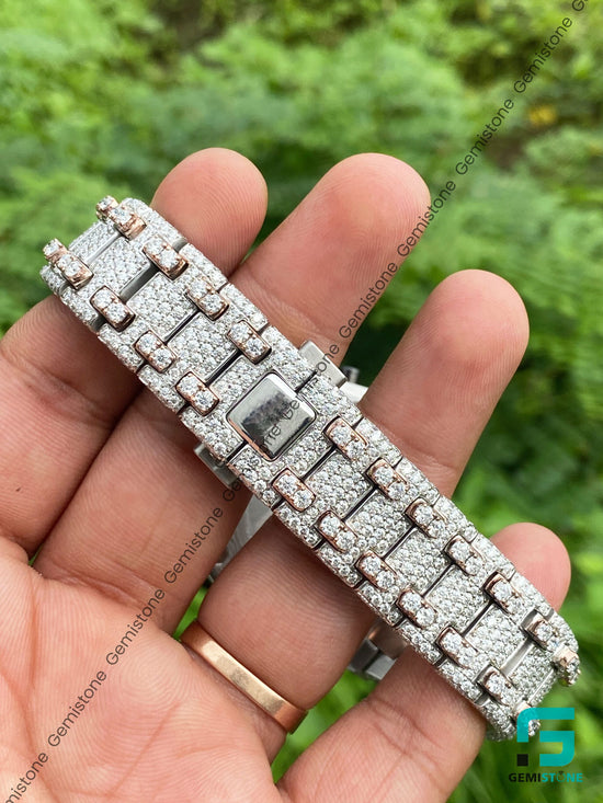 Stainless-Steel-VVS-Diamond-Ap-Watch-1