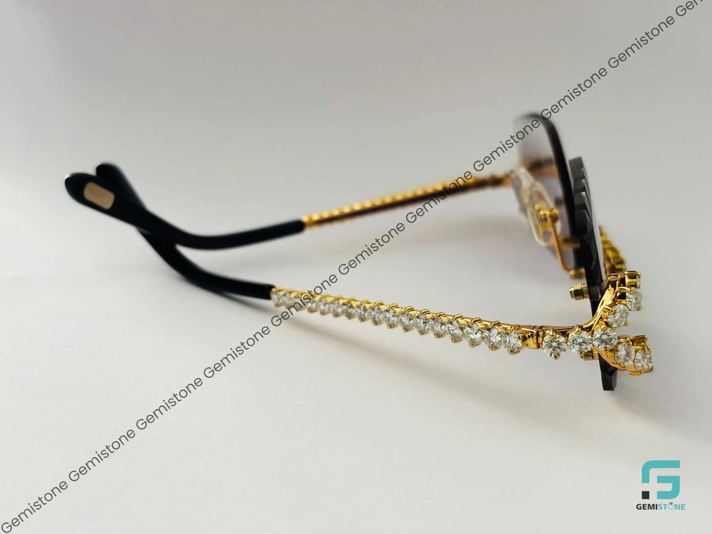 Stainless Steel 5MM Moissanite Sunglasses